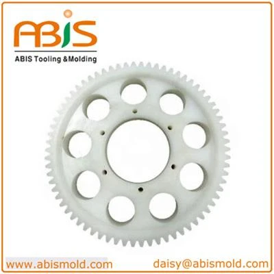 Pom Plastic Straight Tooth Gear Injection Molding
