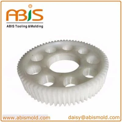 Pom Plastic Straight Tooth Gear Injection Molding