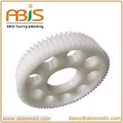 Pom Plastic Straight Tooth Gear Injection Molding