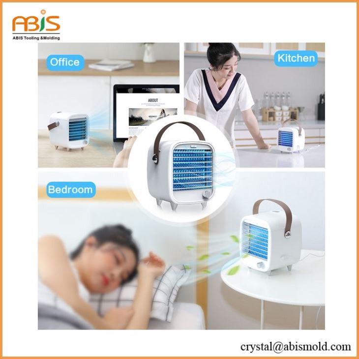 Portable Mini Cooling Air Conditioner With Night Light
